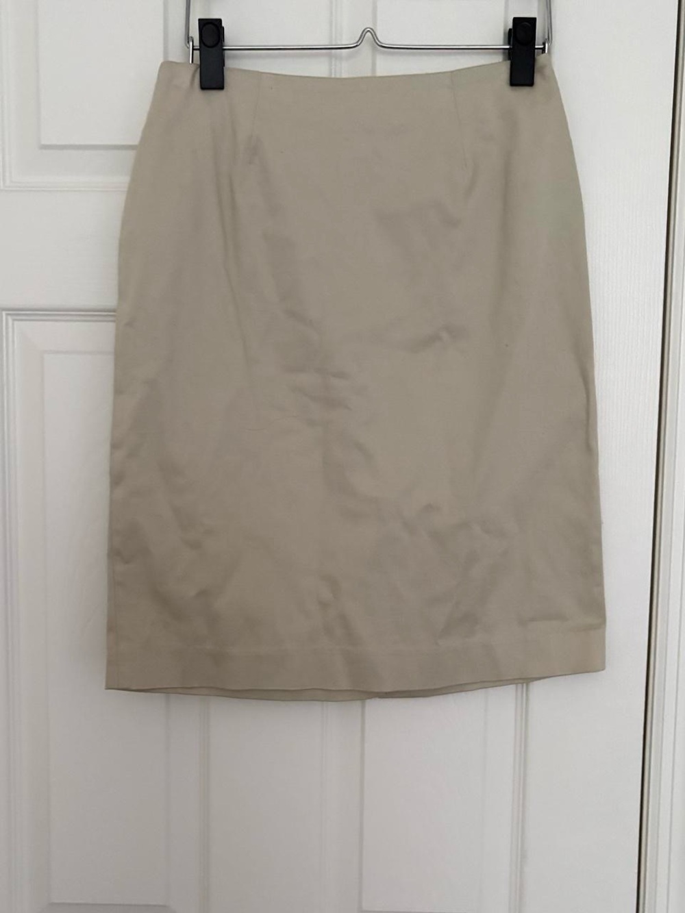 Vintage GAP Beige Tailored Pencil Skirt